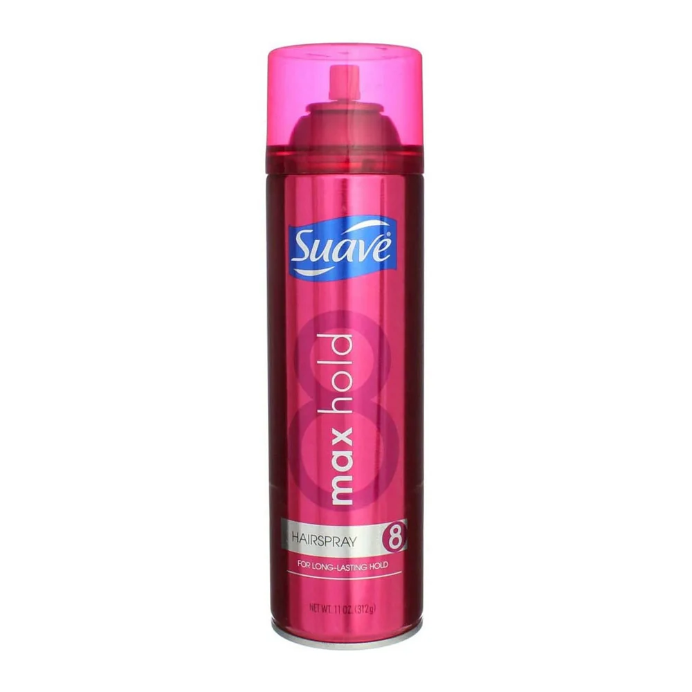 Long-Lasting Suave Hairspray Max Hold 11.0 Oz Functional