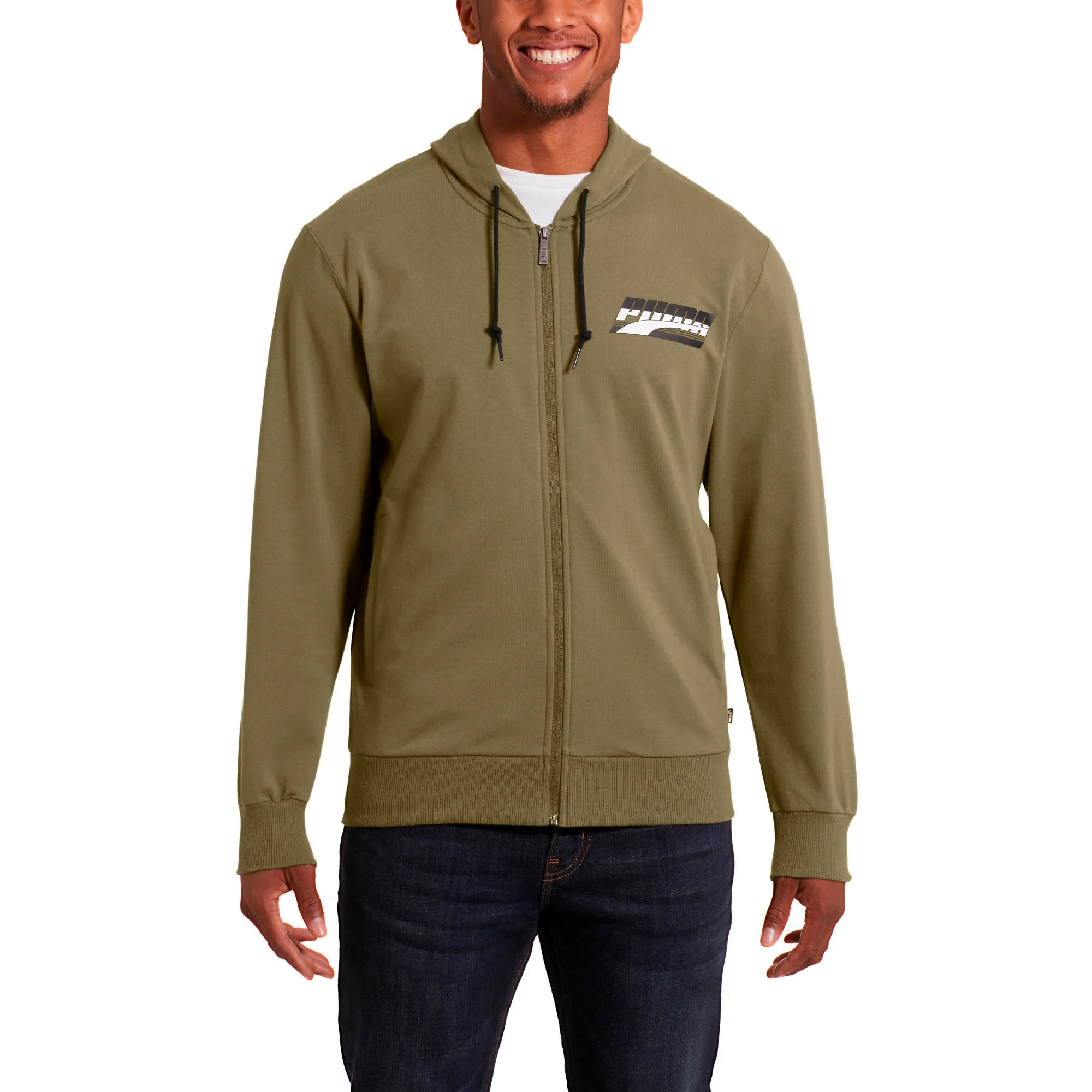 Optimized Puma Men's Rebel Hooded Sweat Jacket Jackets Flexible