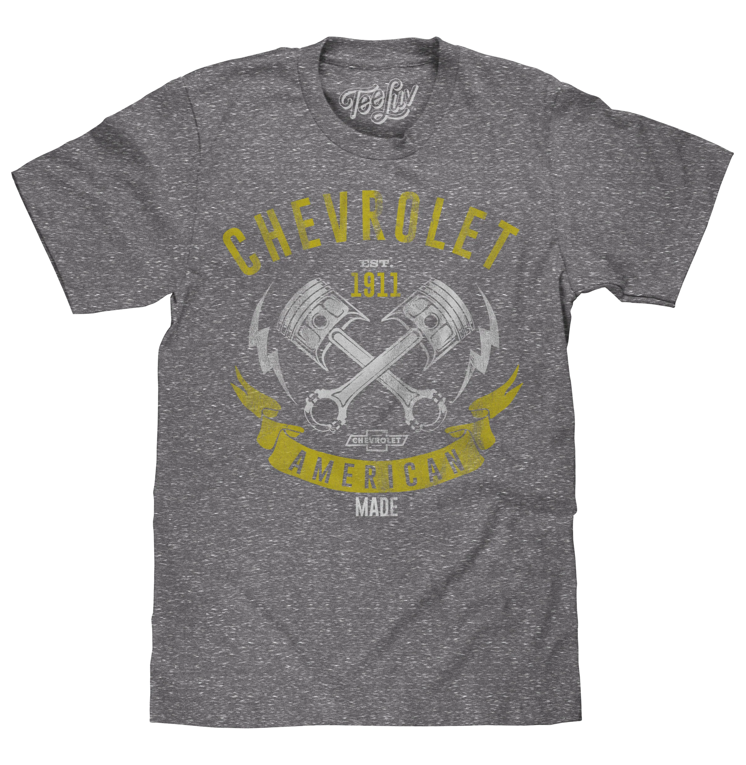 Recyclable Chevrolet American Made T-Shirt - Gray Premium