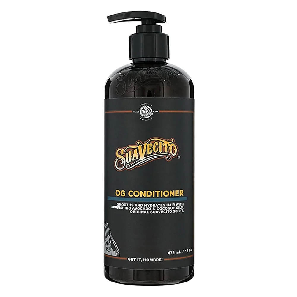 Convenient Suavecito OG Hair Conditioner for Men Smooth and Hydrates Hair 16Oz 473ml Solid