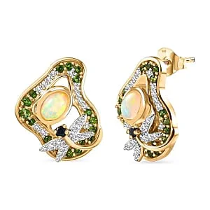 Smooth HomeJewelryEarringsStud 7735126 Green