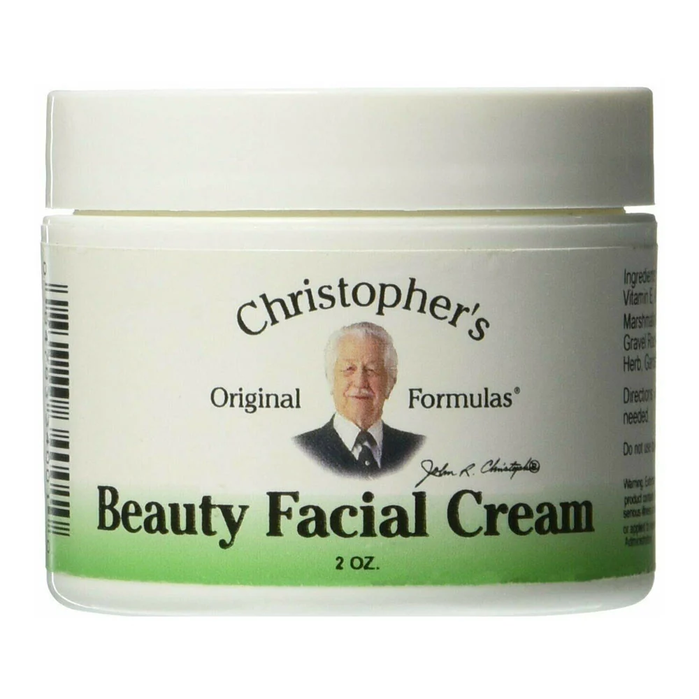 Sophisticated Dr. Christophers Formulas Beauty Facial Cream Ointment 2 Oz High-End