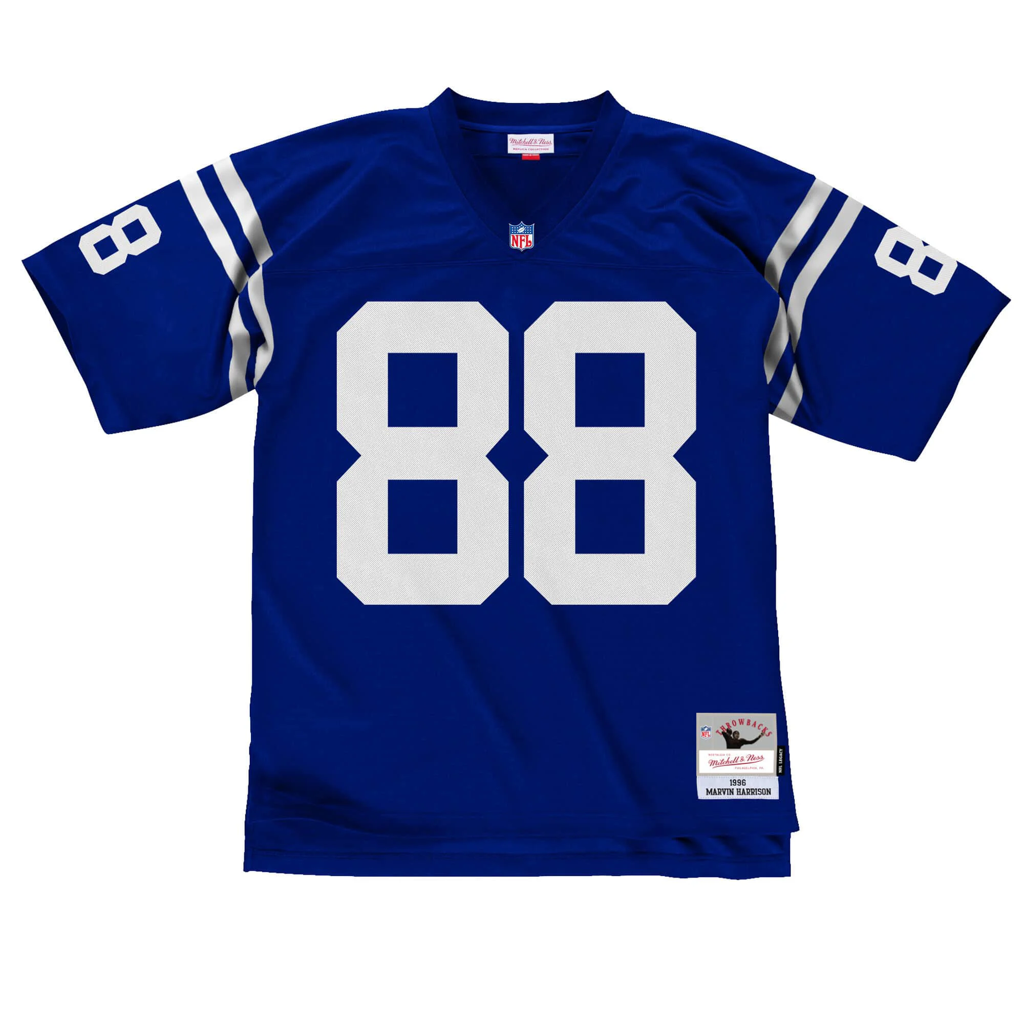 Luxury Mitchell Ness NFL Legacy Jersey Indianapolis Colts 1996 Marvin Harrison Jerseys Certified