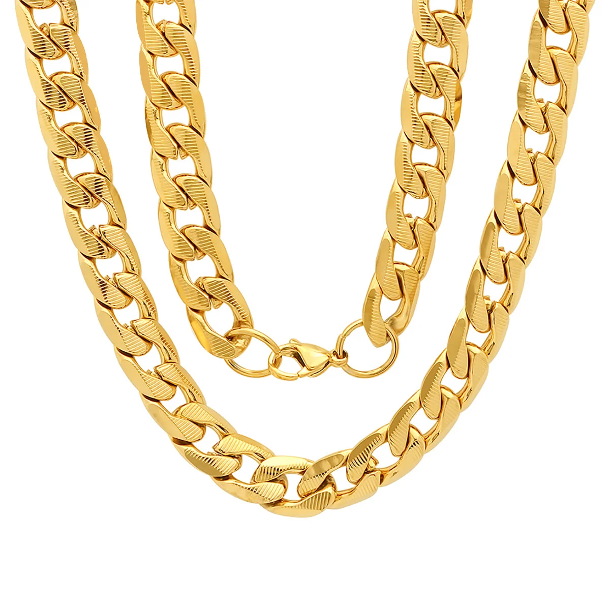 Convenient Classic Diamond-Cut Curb Chain Excellent