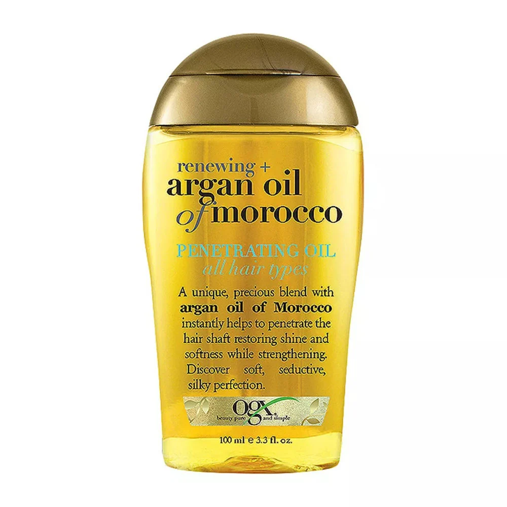 Comfortable Organix Penetrating Oil For All Hair Types Renewing Moroccan Argan Oil 3.3 Oz Optimized