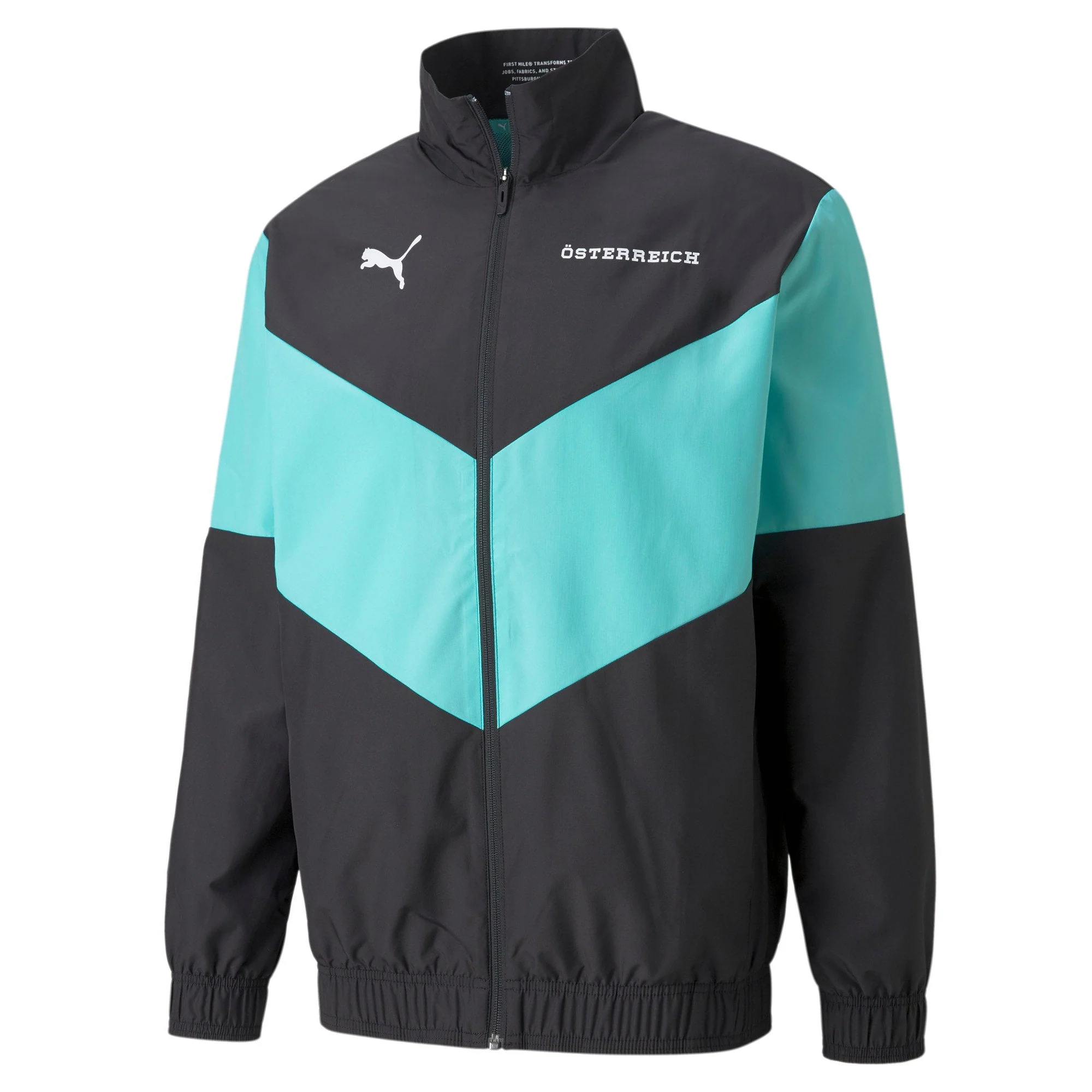 Proven Puma Men's Ofb Austria National Team Prematch Jacket Jackets Comfortable