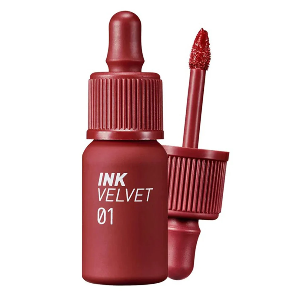 Classic Peripera Ink The Velvet AD 01 Good Brick Silky Finish to Lips 0.14Oz 4g High-End