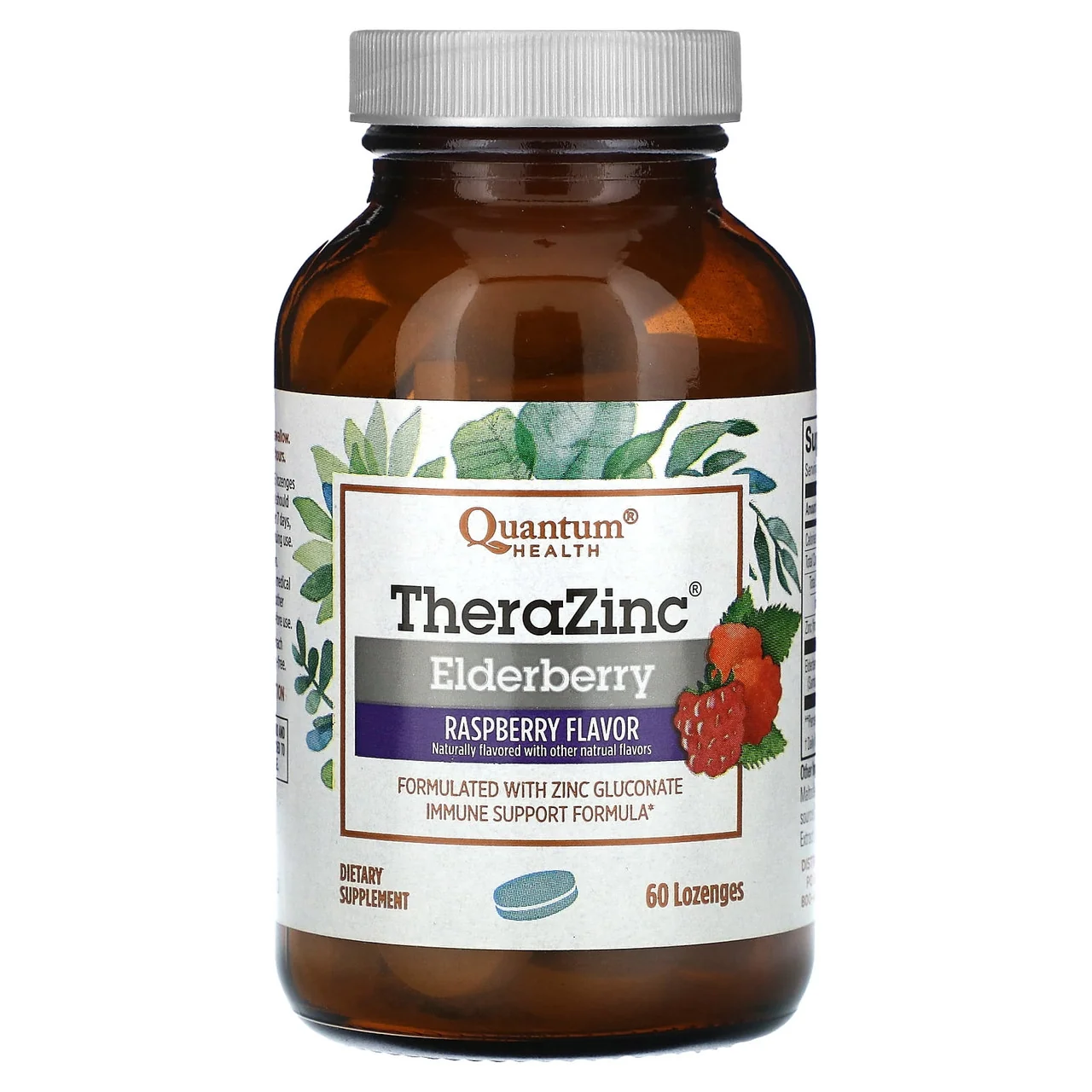 Exceptional Quantum Health Thera Zinc Lozenges Elderberry 60 Ea Trendy