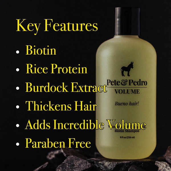 Elegant VOLUME Volumizing Thickening Biotin Shampoo First-Class