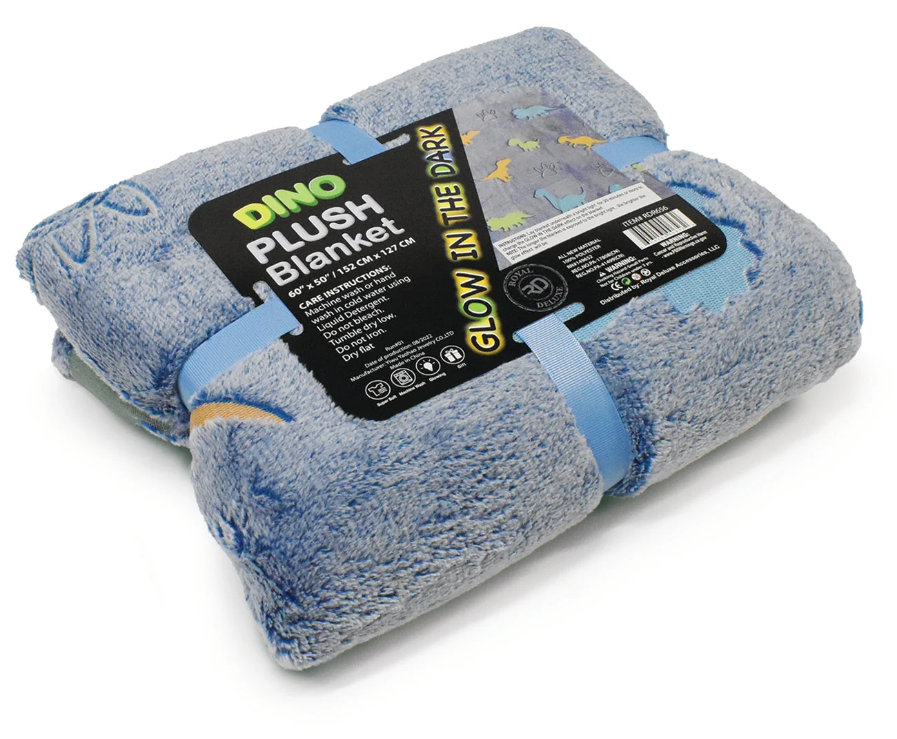 Powerful Glow in the Dark 50x60 Plush Blanket Expertly Made
