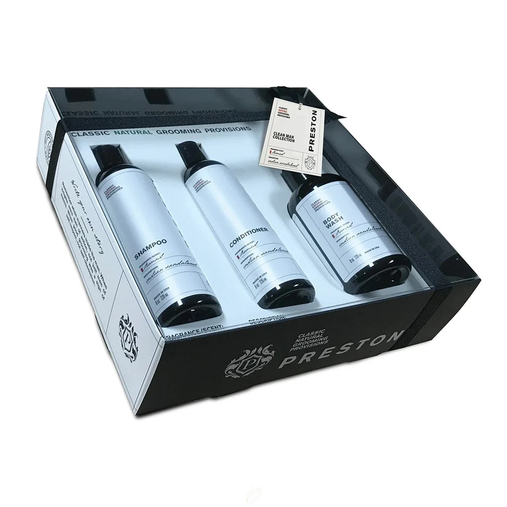 Original Design Preston Clean Man Nomad Gift Set 3 Ea Sustainable
