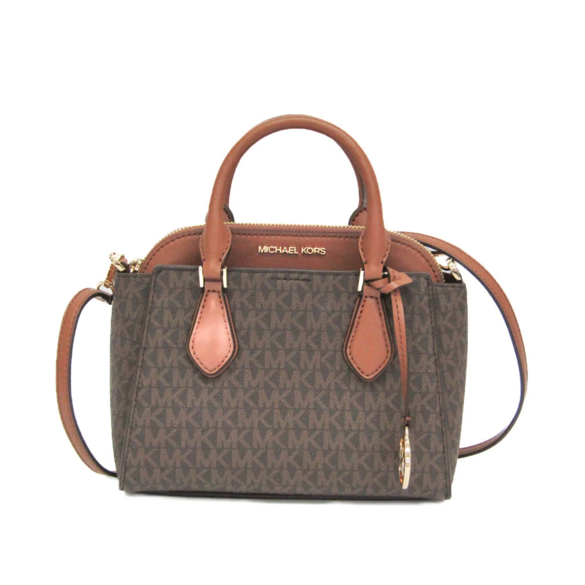 Dependable Michael Kors Dahlia · Coated Canvas Satchel Durable