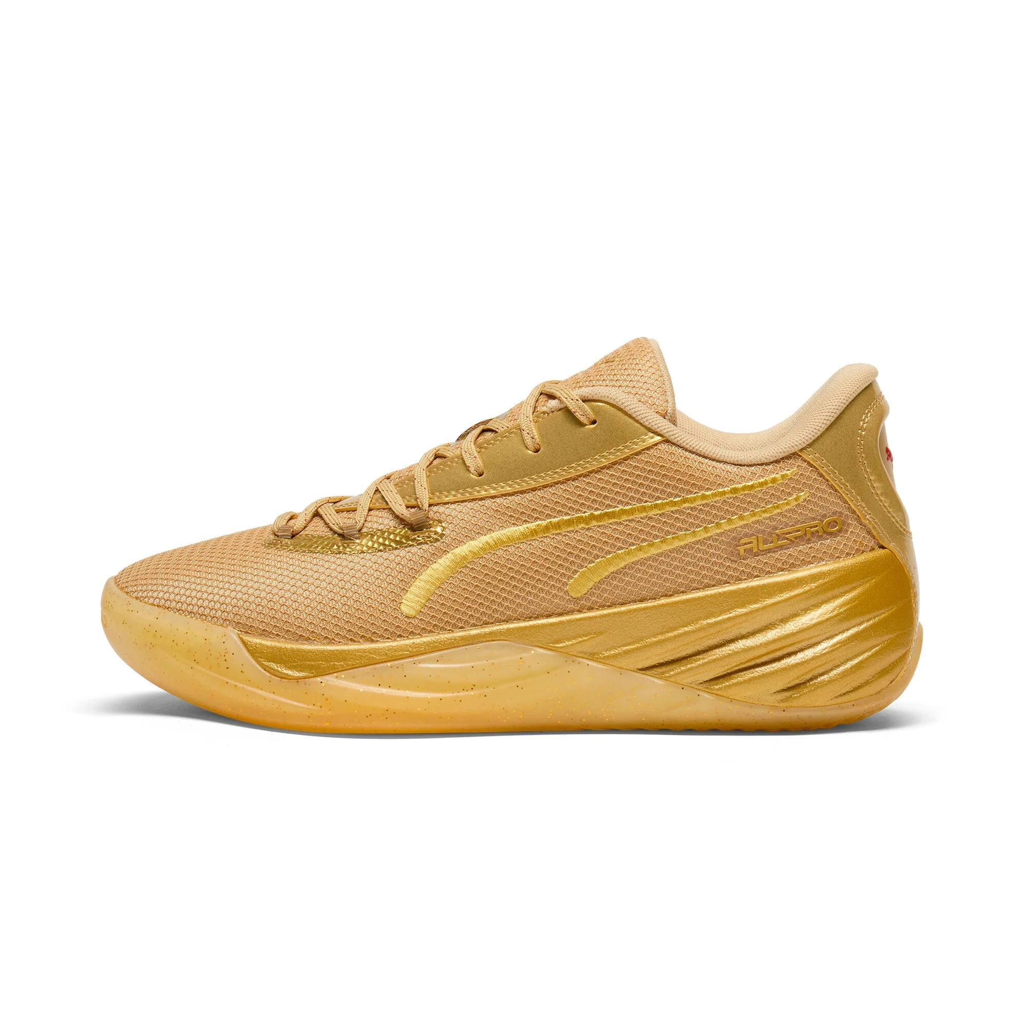 Original Design Puma Mens All Pro NITRO Tyrese Haliburton Gold Rush Verified