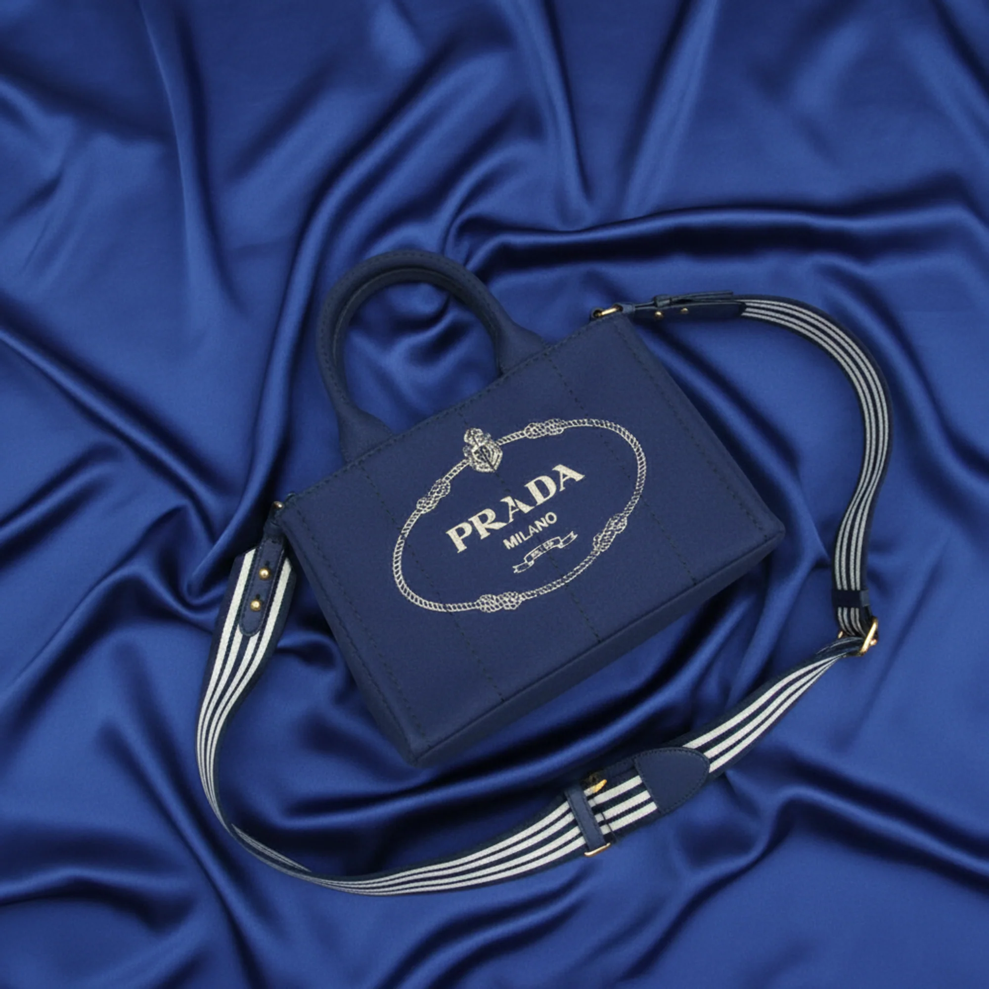 Relaxed Prada Canapa · Canvas Tote High-Grade