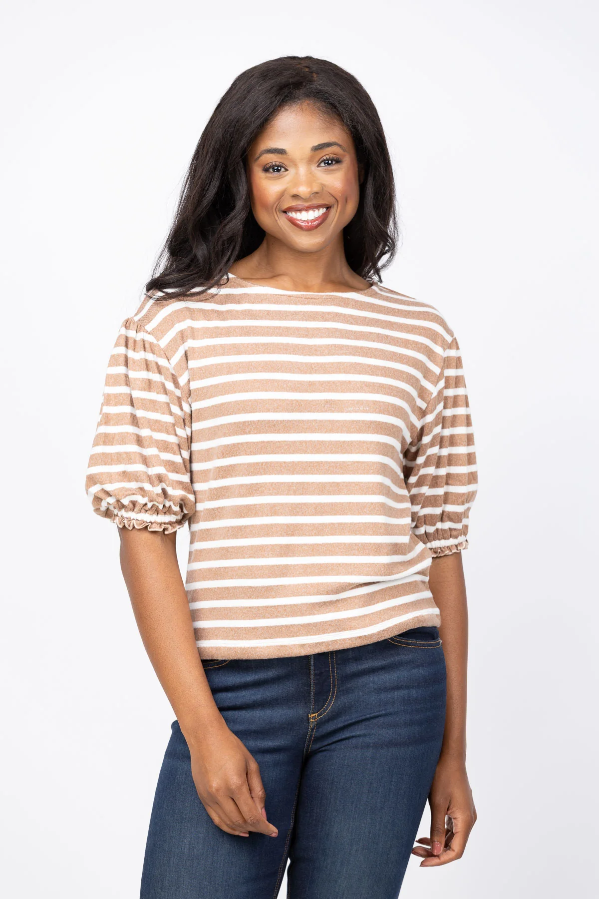 Crafted Dylan Monroe Top in Teddy Natural Original