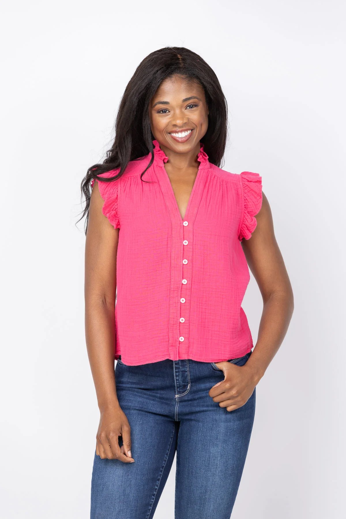 Enhanced XiRENA Micah Shirt in Roseberry Original Design