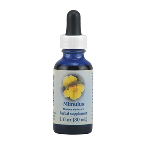 Next-Generation Mimulus Herbal Supplement Dropper By Flower Essence - 1 Oz Exclusive