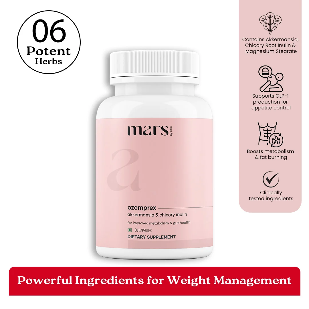 Secure Mars OzemPrex Un potenziatore naturale dell'Akkermansia che migliora la produzione di GLP-1 la salute dell'intestino e il controllo delle calorie. Certified