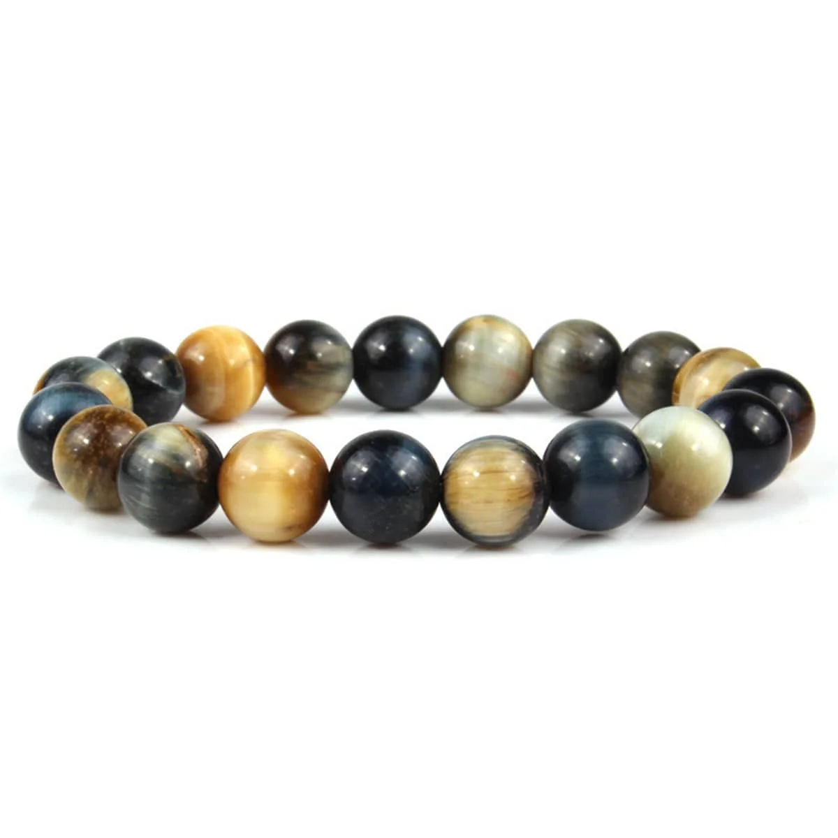 World-Class Earth Tone Quartz Beaded Stretch Bracelet Innovative