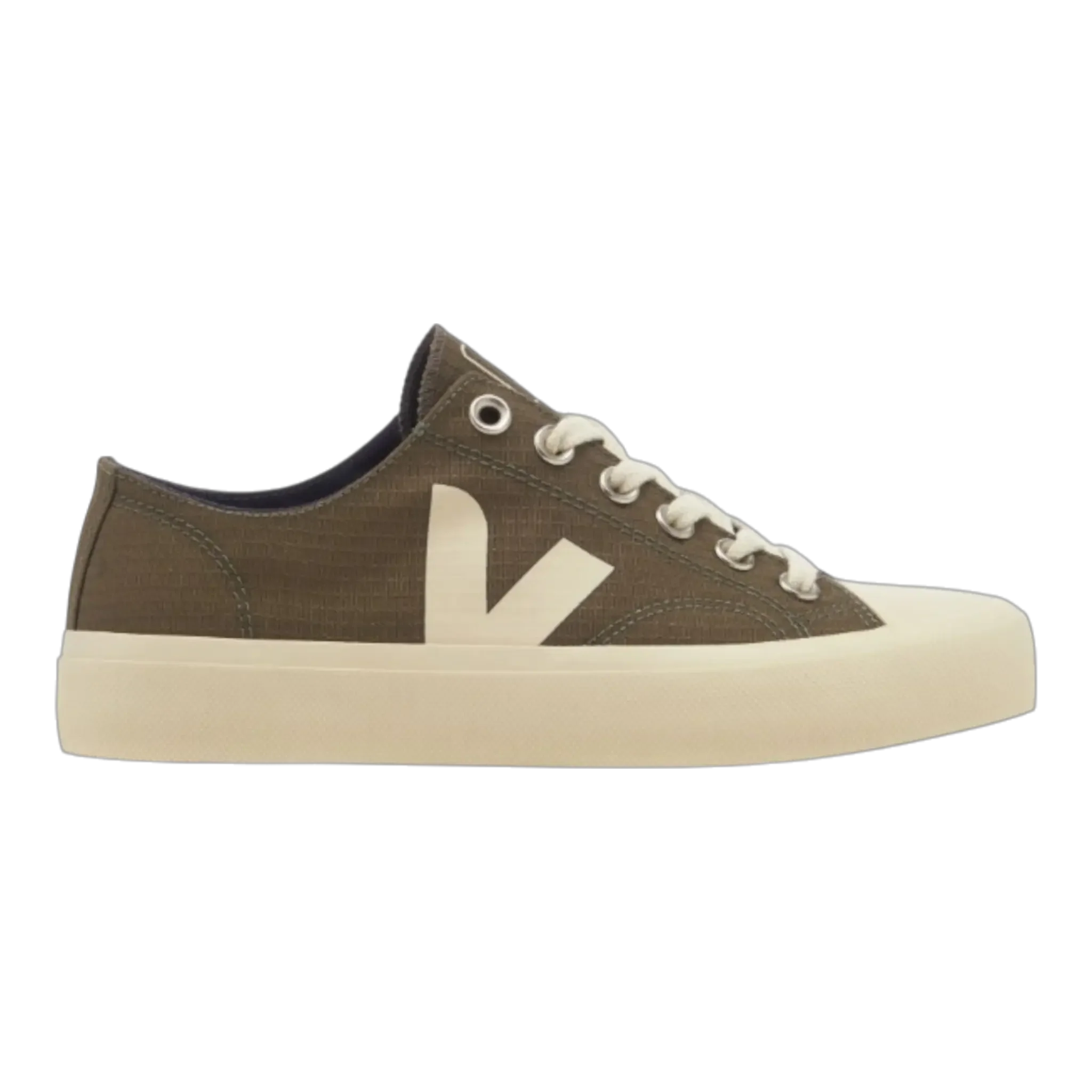 Original Veja Wata II Low Men Kaki Pierre Casual Platform Sneakers Easy-to-Use