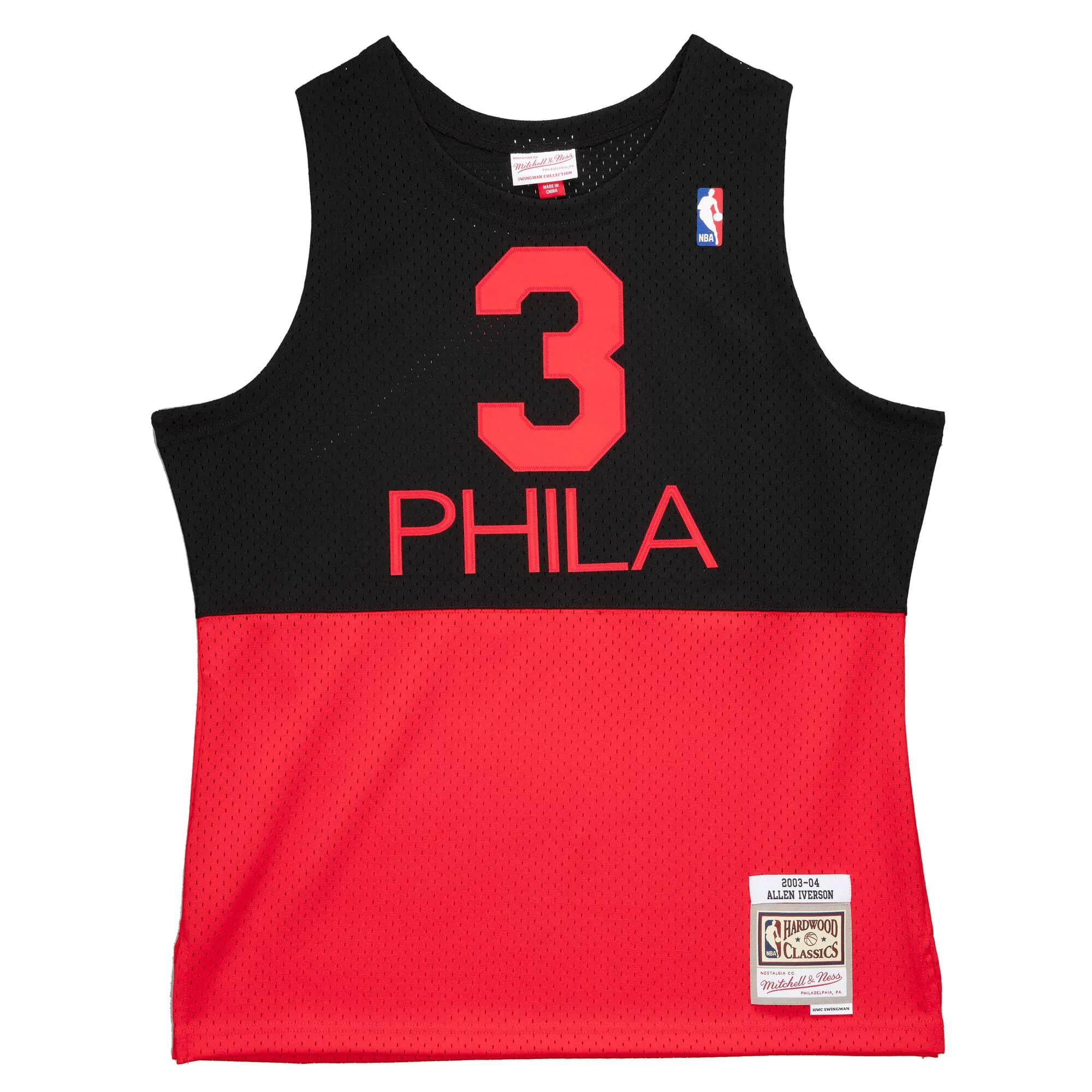 Smart Mitchell Ness Men's NBA Reload 2.0 Swingman Jersey 76Ers 2003 Allen Iverson Jerseys Sophisticated