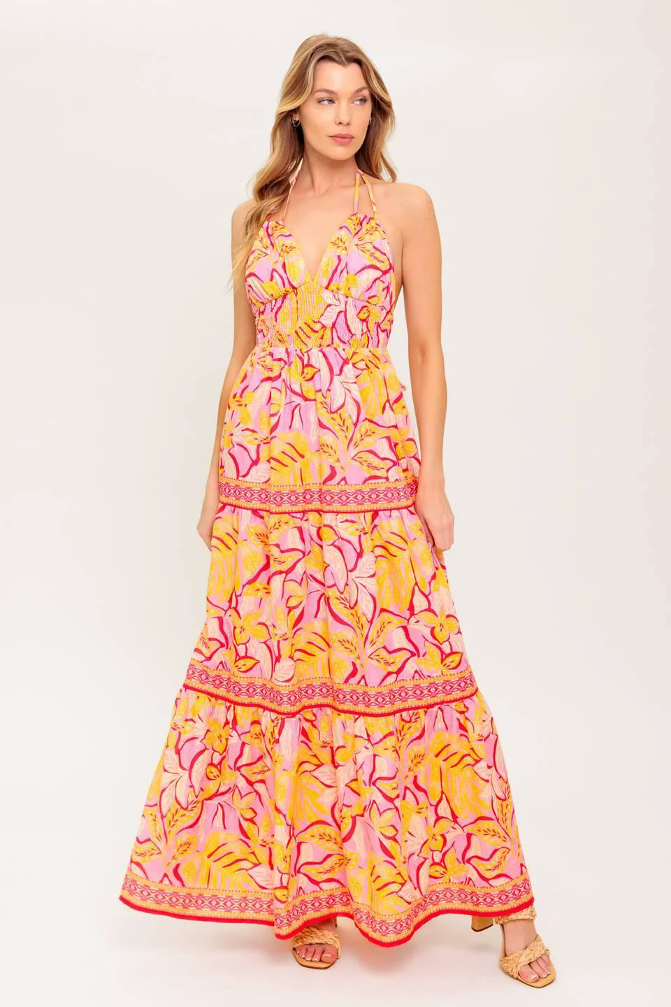 Crafted Go With Grace Woven Maxi Dress Consistent
