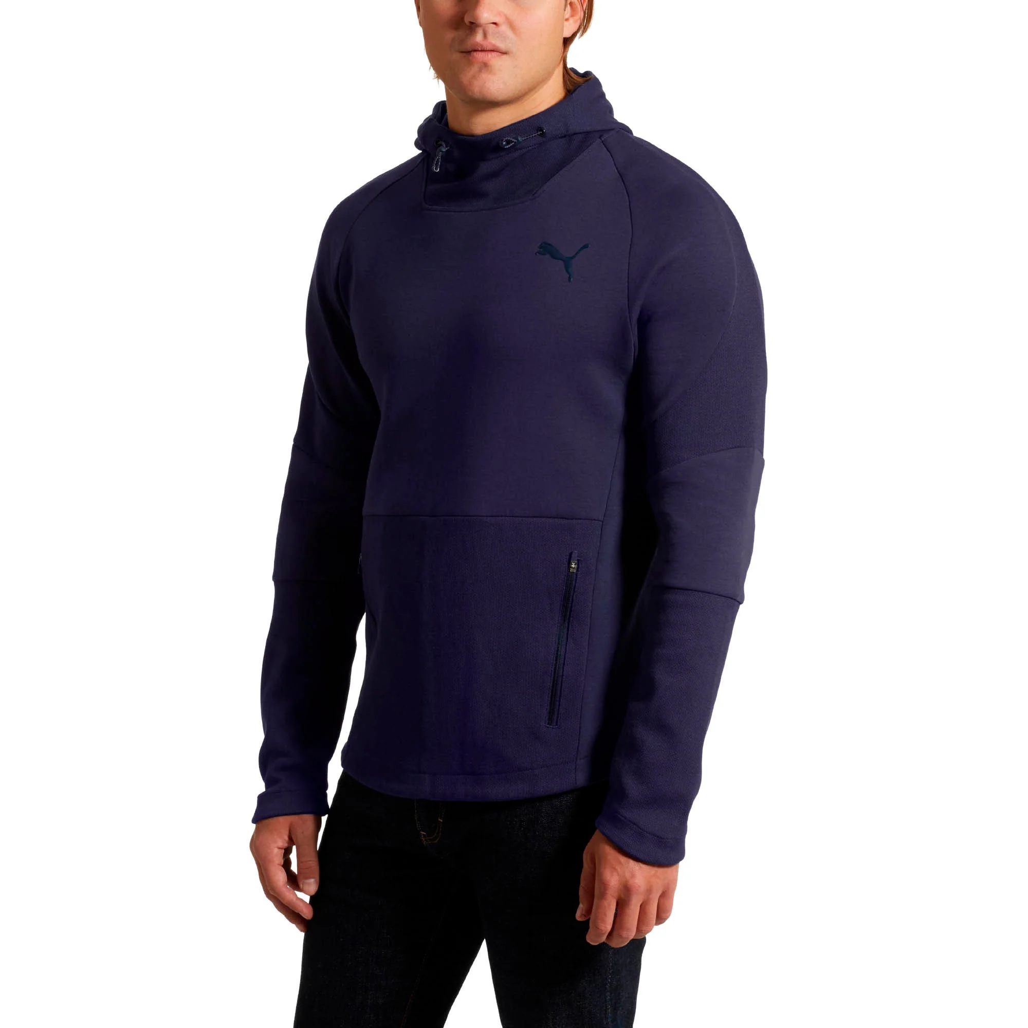 Smooth Puma Men's Evostripe Move Hoody Hoodies Enhanced