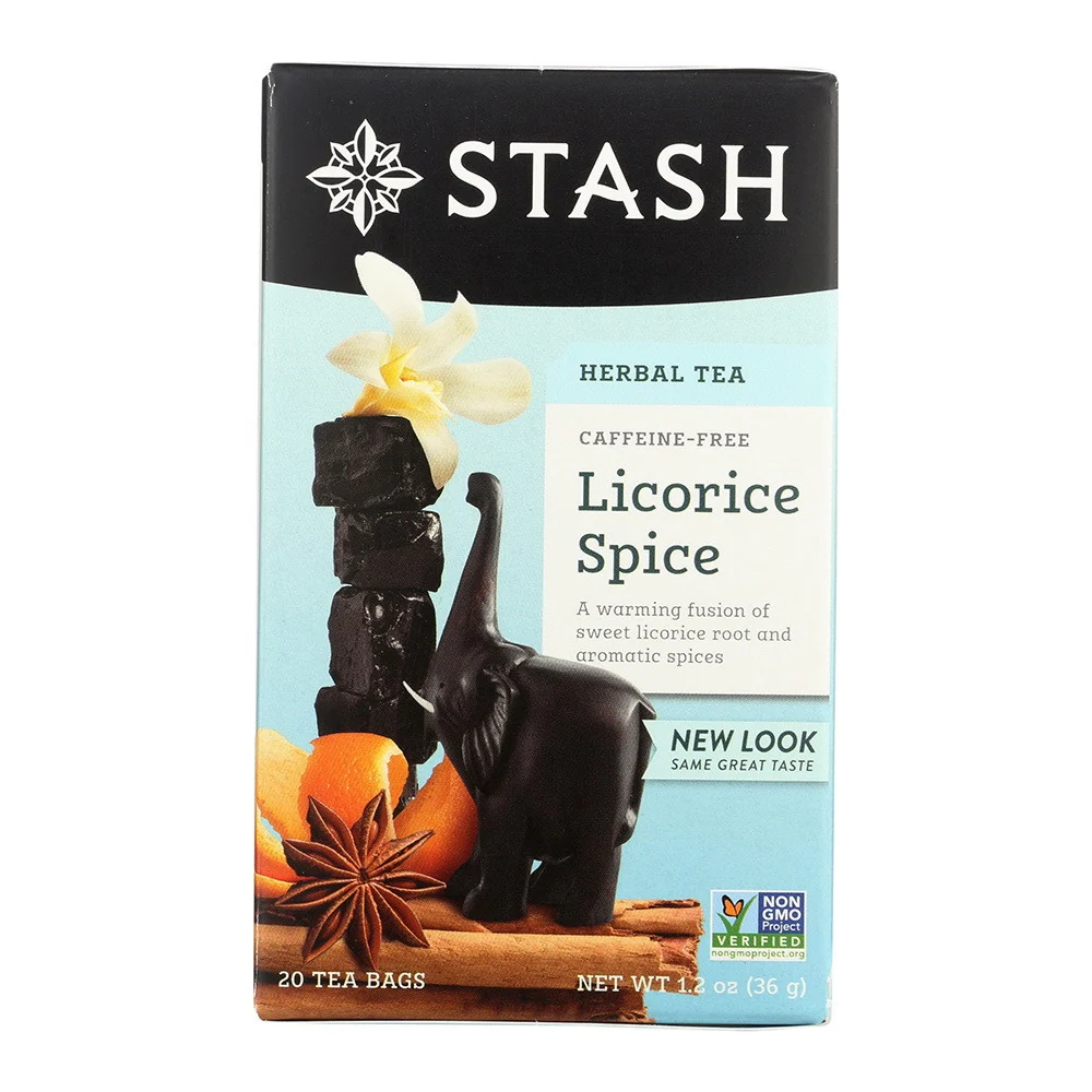 Efficient Stash Licorice Spice Caffeine Herbal Tea Bags 1.2 Oz 20 Ea Expertly Made