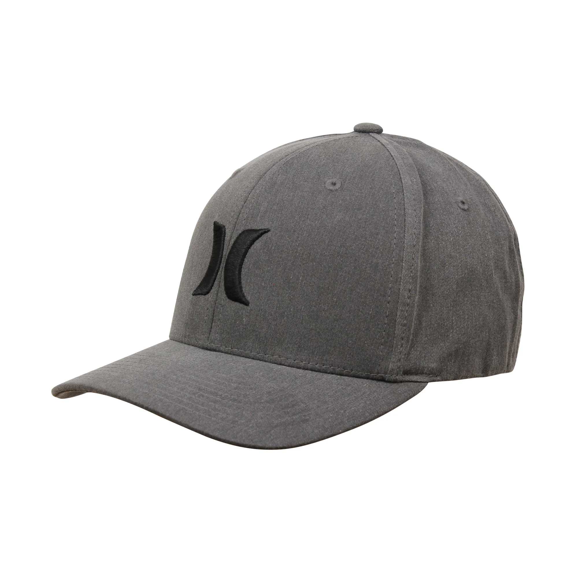 Top-Quality Hurley Men's Black Textures Hat Hats Detailed