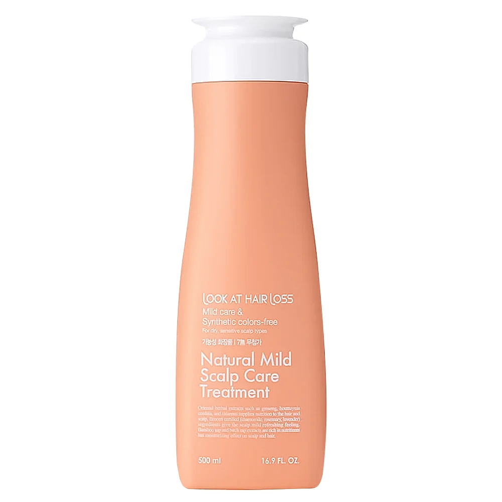 Fine Crafted LOOK AT HAIR LOSS Natural Mild Scalp Care Treatment 500ml Expertly Made