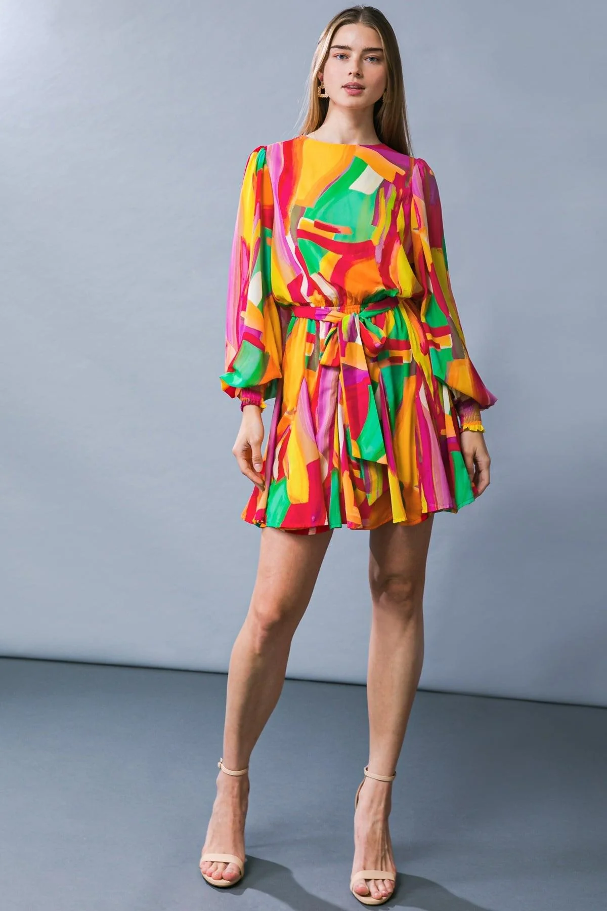 Genuine Truly Adorable Woven Midi Dress Soft