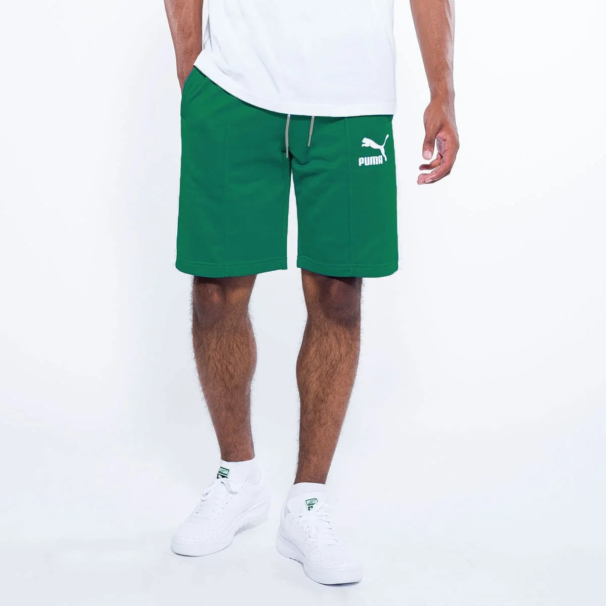 First-Class Puma Men's Pintuck Archive T7 Bermuda Short Shorts Genuine