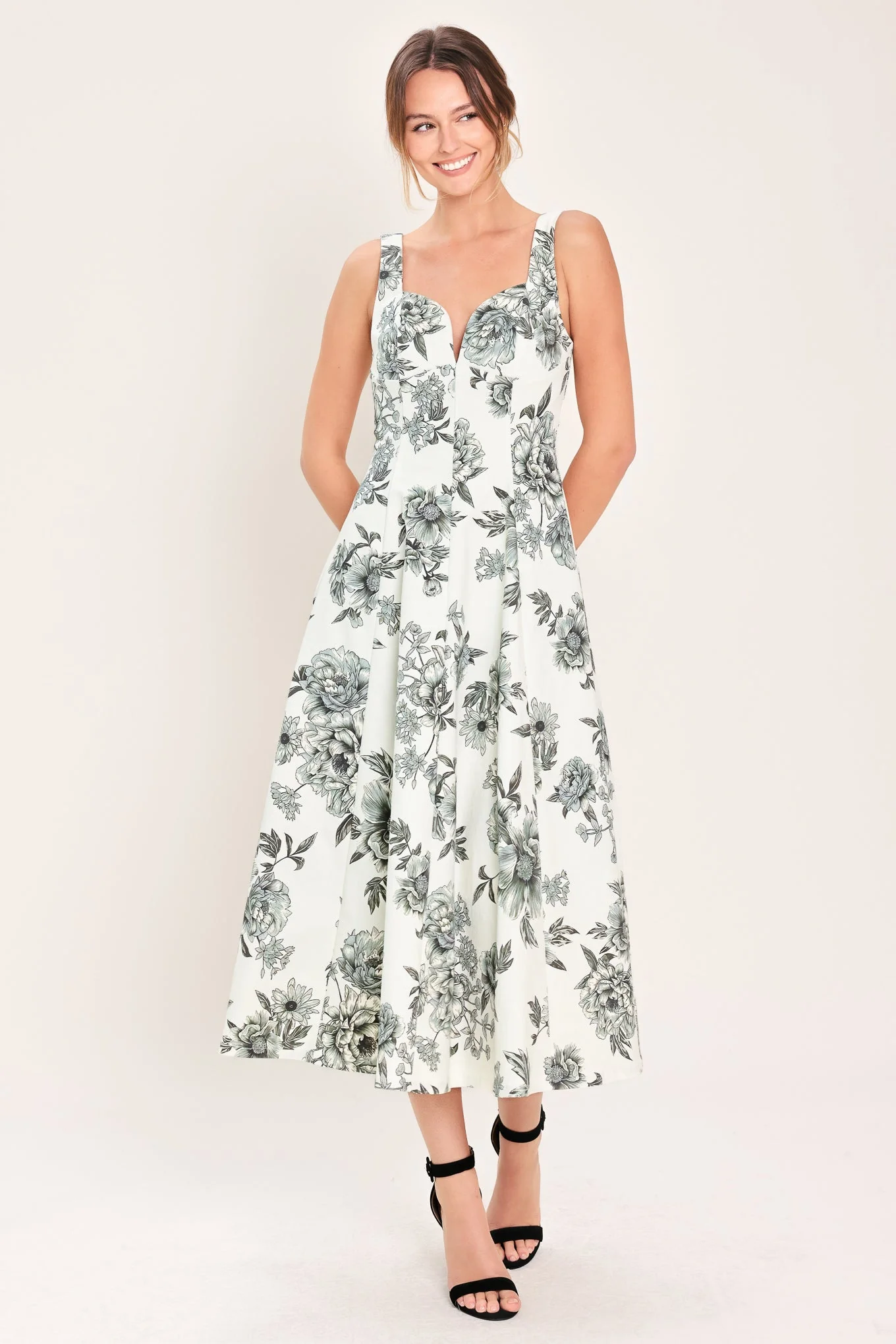 Durable Young Woven Midi Dress Efficient