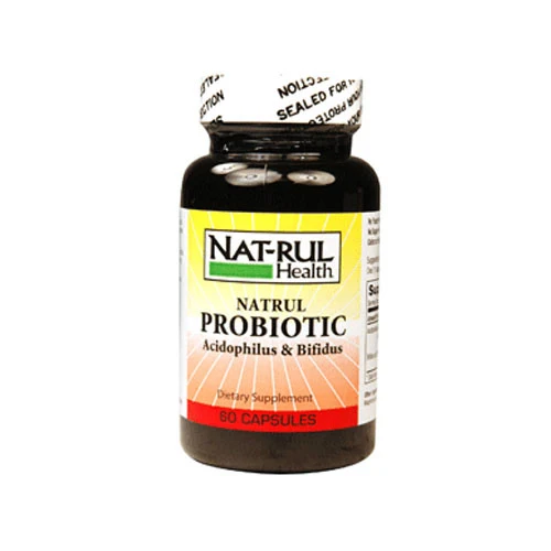 Excellent Natrul Health Probiotic Acidophilus And Bifidus Capsules - 60 Ea Detailed