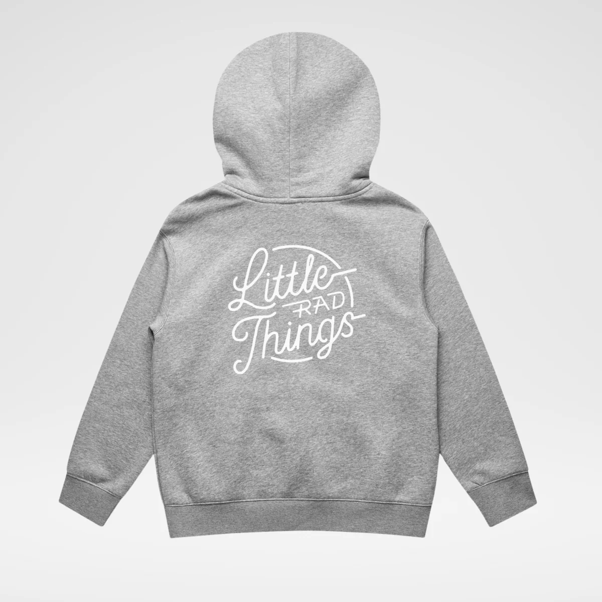 Sustainable The Circle Logo Hoodie - Recycled Heather Gray Original Design