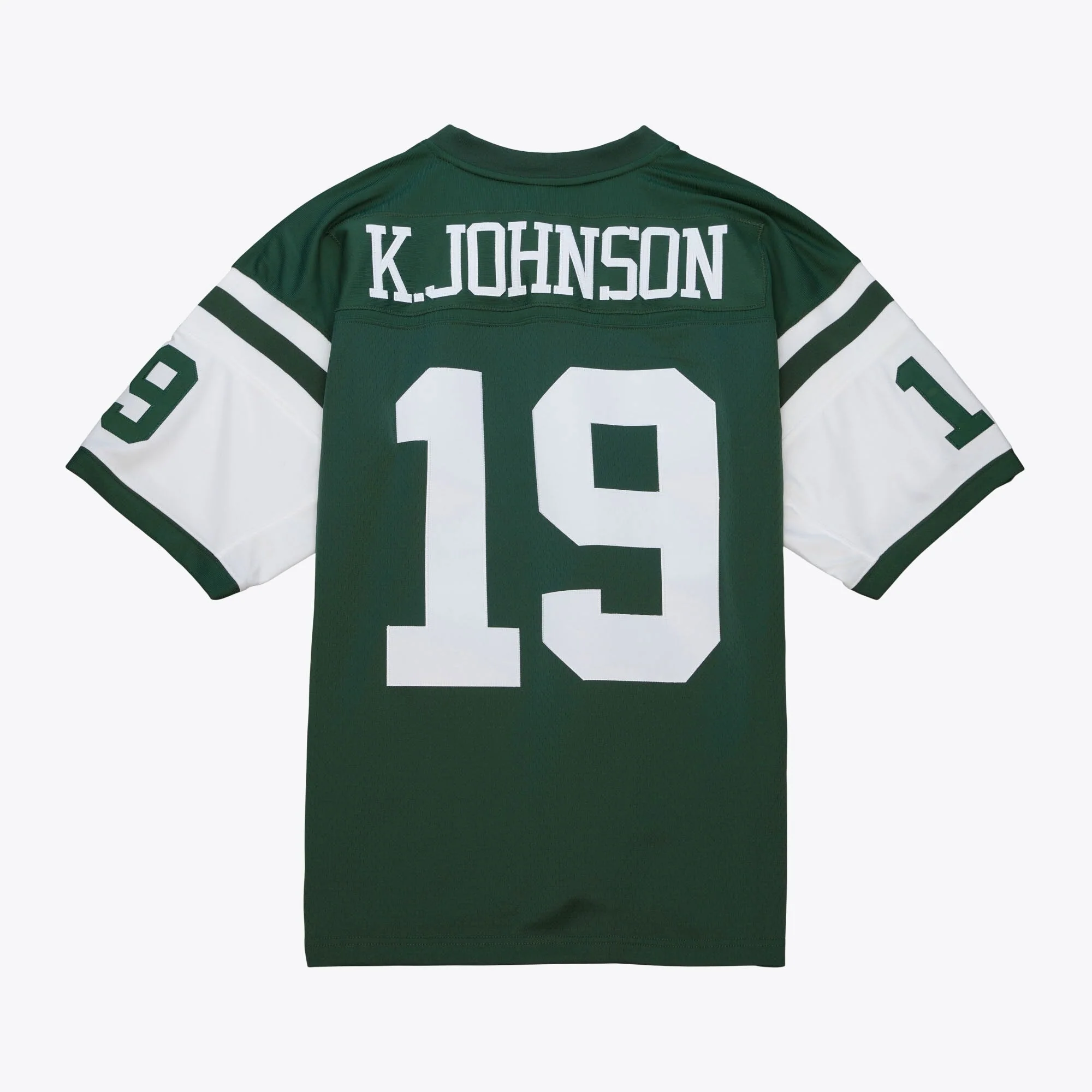 Exclusive Mitchell Ness Men's NFL Dark Jersey Jets 1998 Keyshawn Johnson Excellent