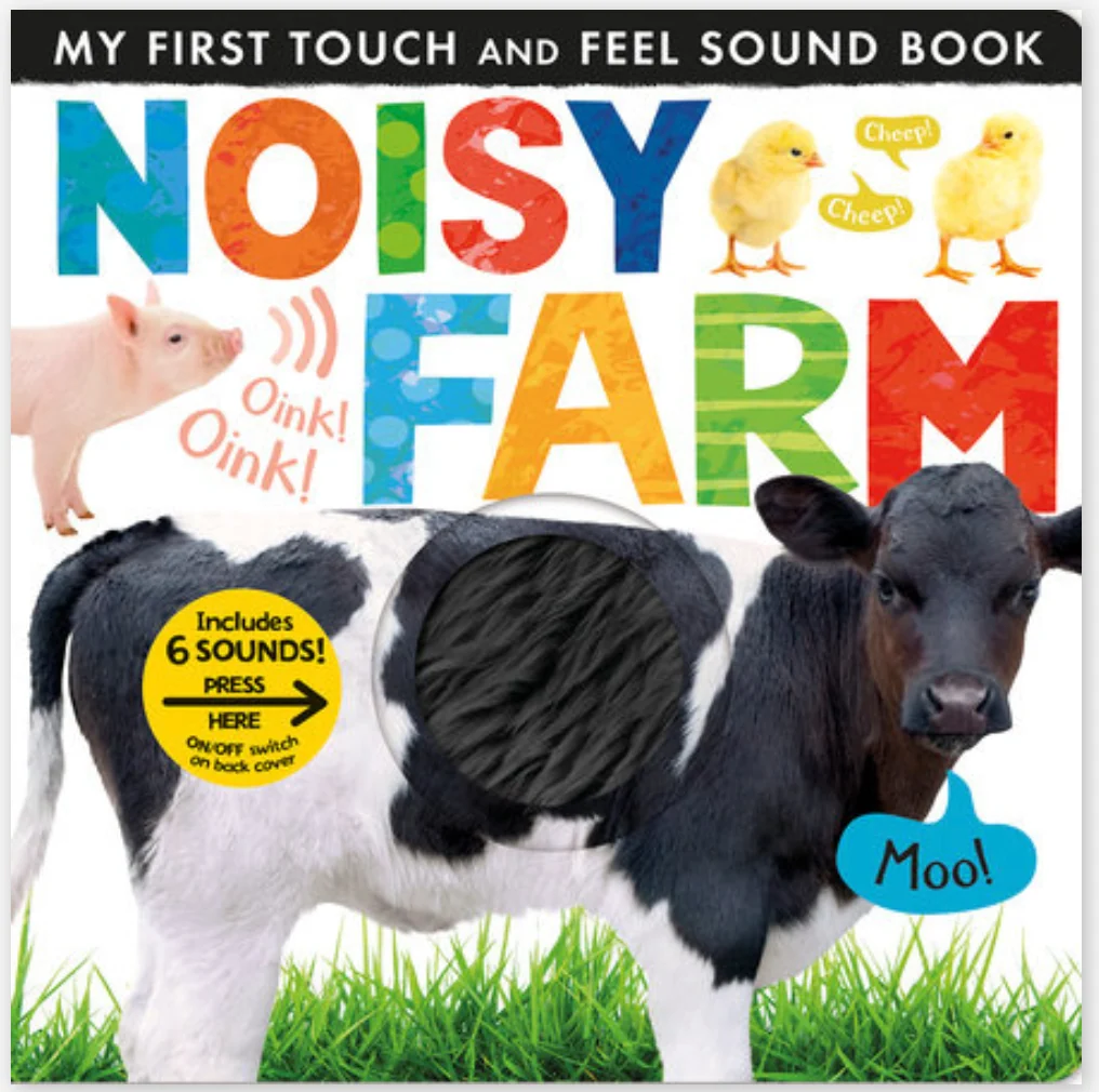 Authentic My First Touch Feel Sound Book Noisy Farm Smooth