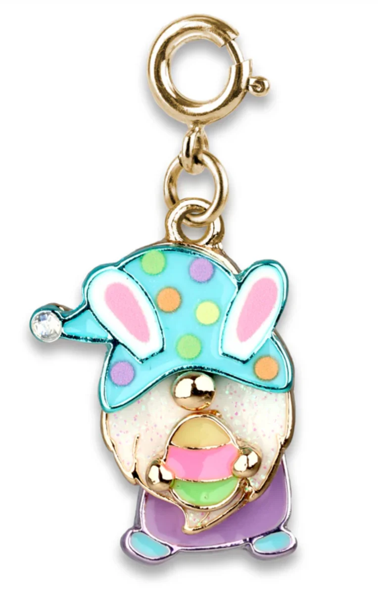 First-Class Gold Easter Gnome Charm Certified