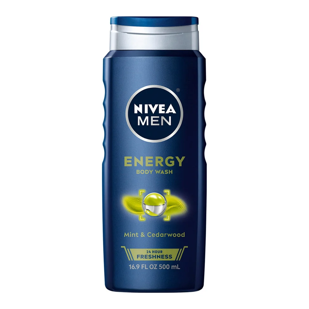 Fast Nivea For Men Body Wash Energy - 16.9 Oz Practical