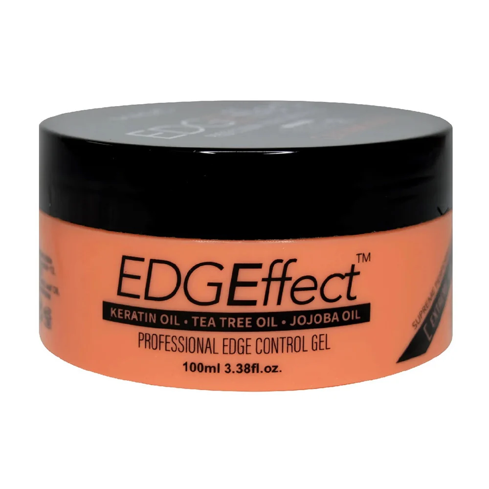 Elite Edgeffect Professional Edge Control Gel with Tea Tree Oil Extreme Hold 3.38 Oz Proven