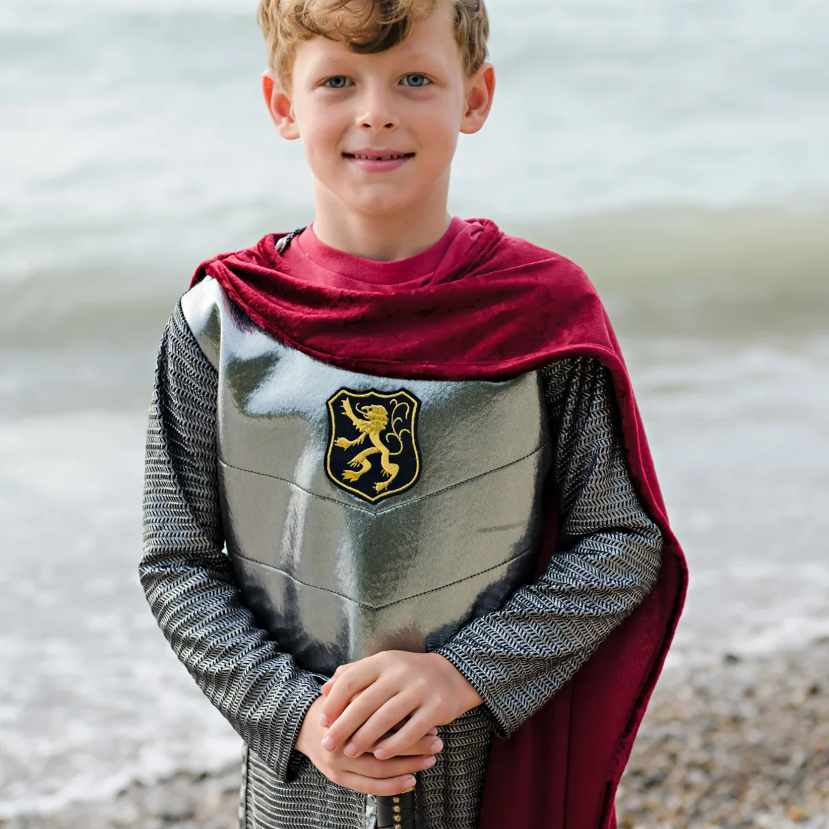Casual Silver Knight with Cape Flexible