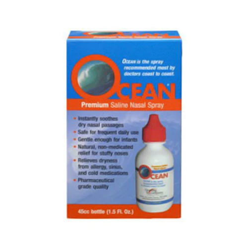 First-Class Ocean Premium Saline Nasal Spray - 3.5 Oz Effective