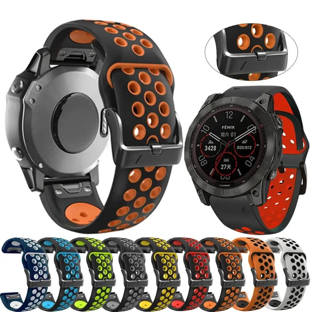 Superior Garmin Silicone Band - Breathable QuickFit Sports Strap User-Friendly