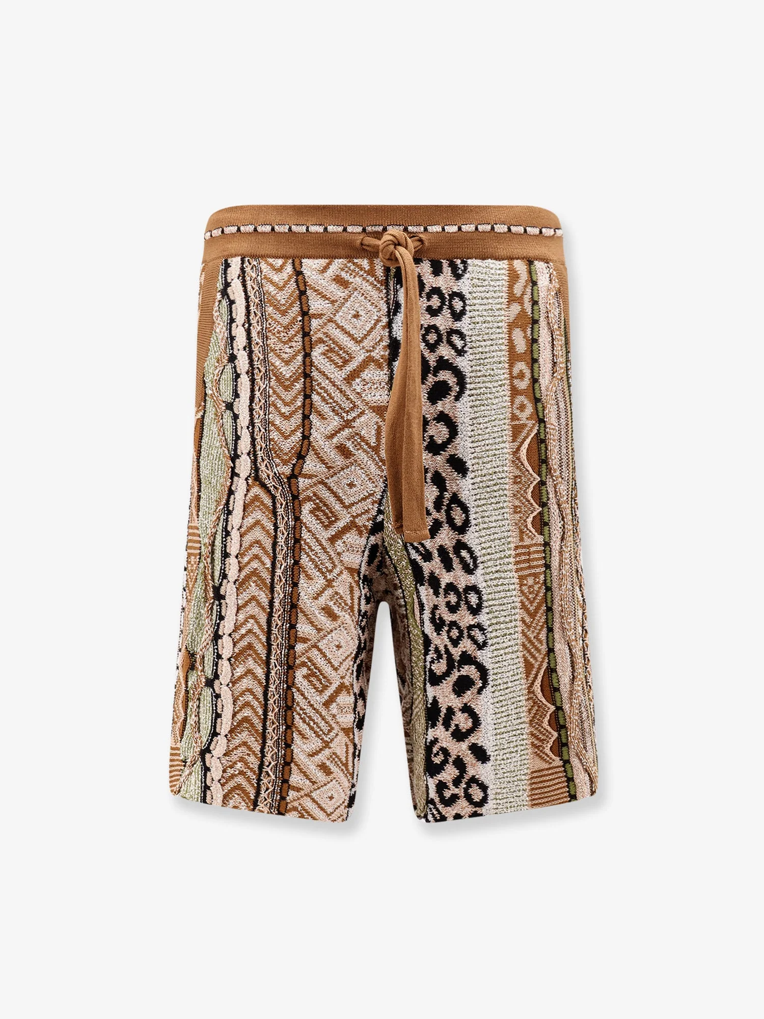 Versatile Cotton Blend Bermuda Shorts Clean