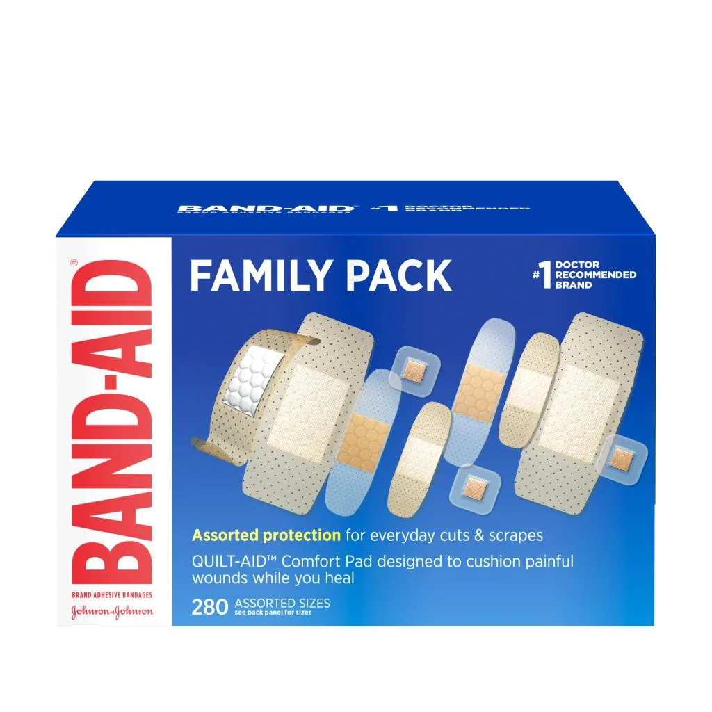 Smooth Johnson And Johnson Band Aid Variety Pack Assorted 280 Ea Elegant