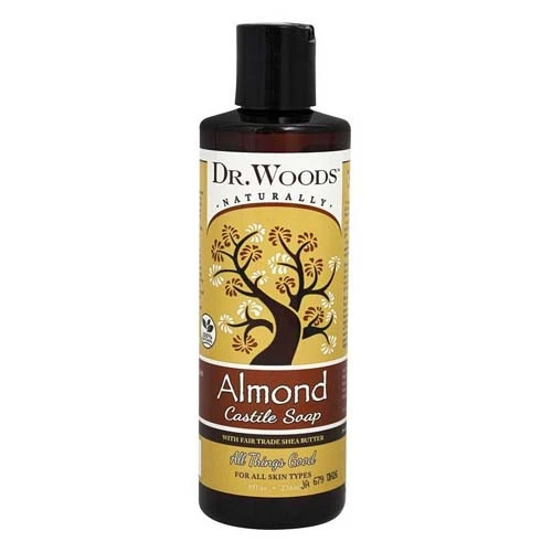 Top-Quality Dr.Woods Shea Vision Pure Almond Castile Soap - 8 Oz High-Performance