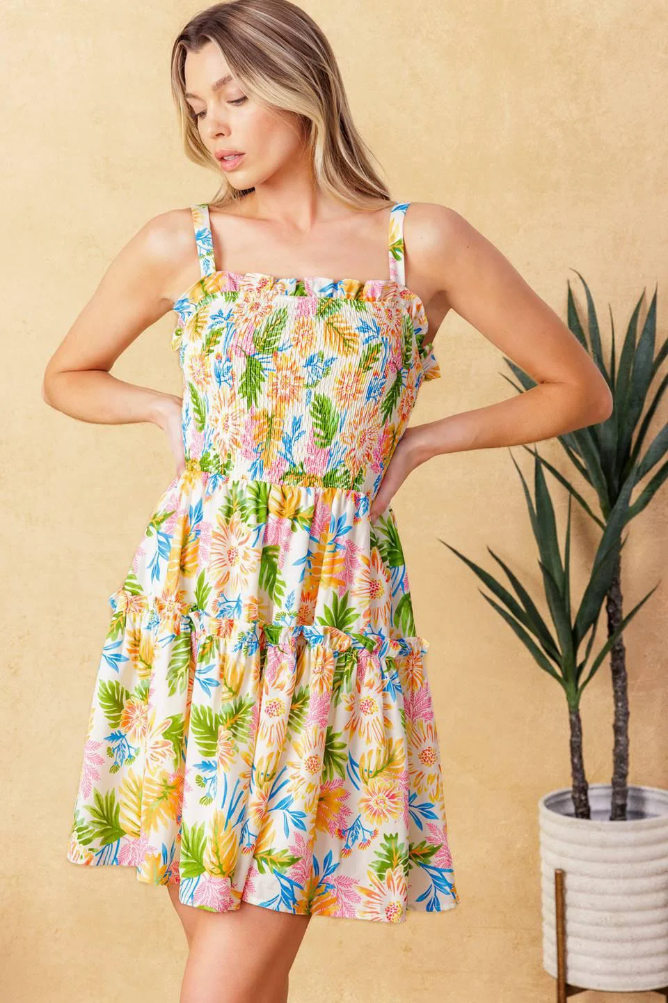 Consistent Secret Crush Woven Mini Dress Specialty