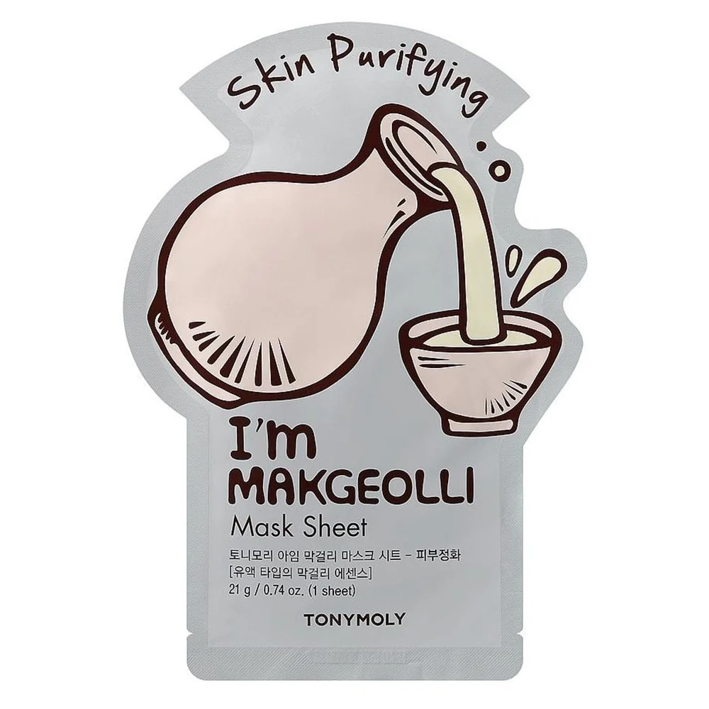 Carefully Designed Tonymoly Im Makgeolli Face Mask Sheet 0.74Oz 21g Soft
