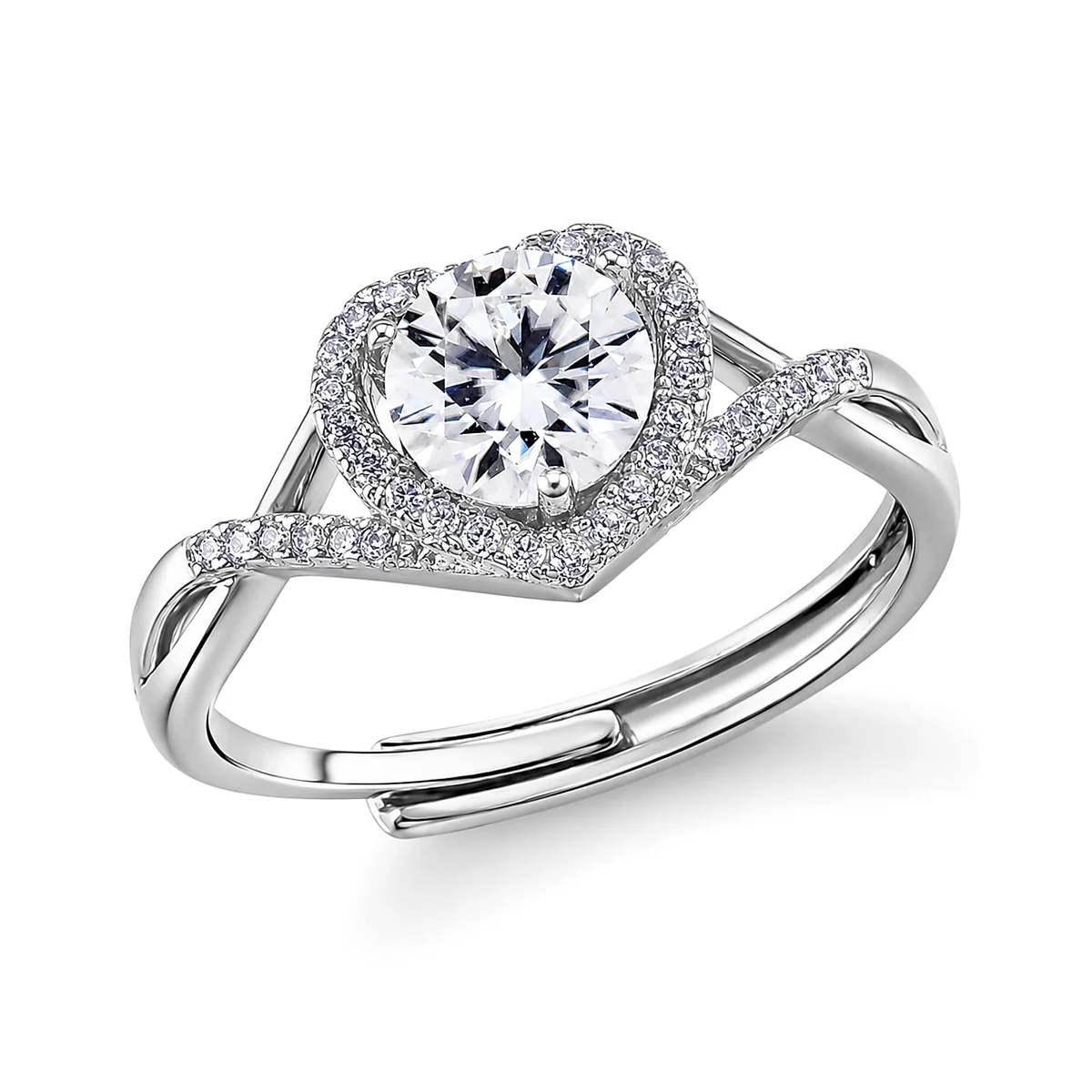 Flexible HomeJewelryRingsHalo Rings 8620889 Sophisticated
