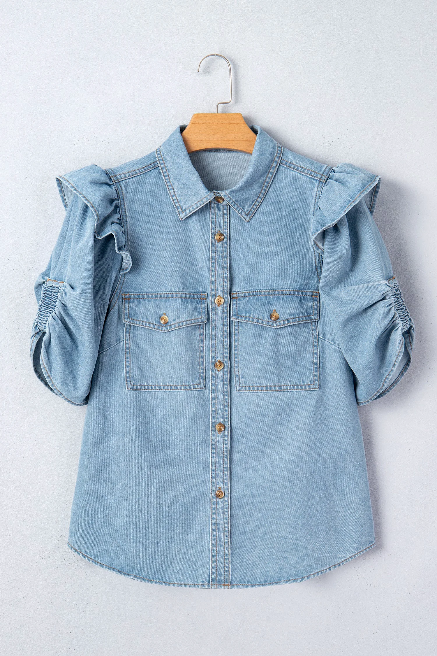 Consistent Miah Down Flap Shirt Fast